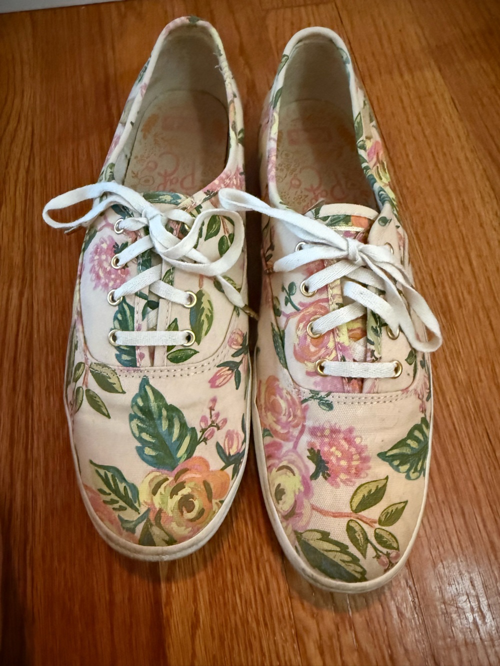 Keds x Rifle Paper Co. Champion botanical floral print sneakers
